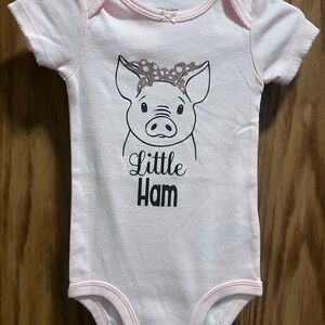 Simple Joys Pink Baby Onesie